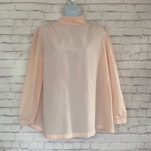 Maternity Vintage long sleeve Blouse size 7/8